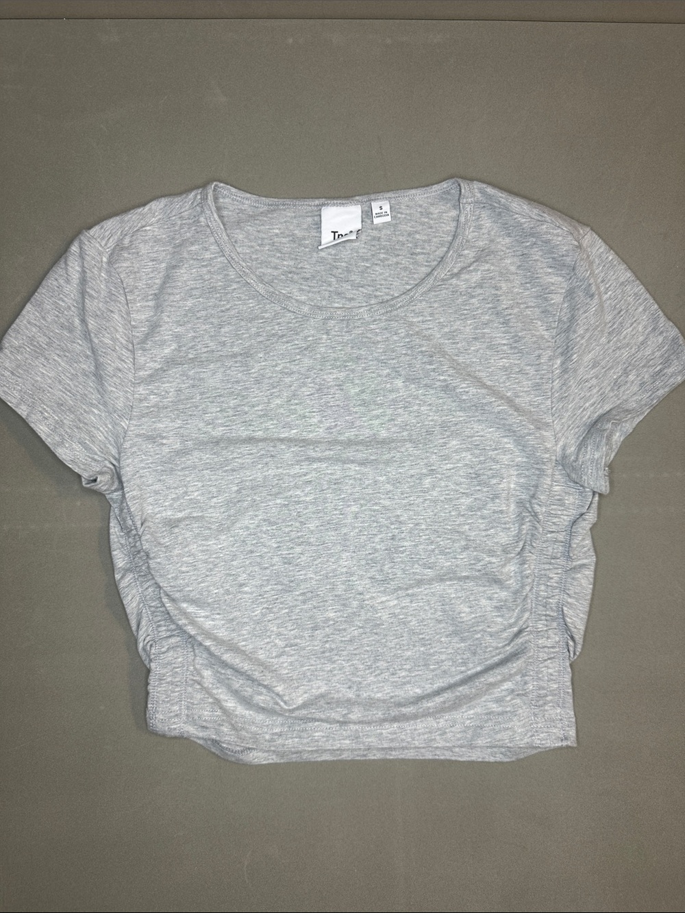TNA Chill Malibu cropped tee S